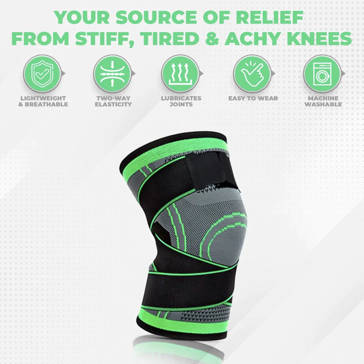 3D Compression Knee Sleeves for Men and Women